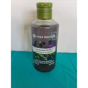 Yves Rocher Lavandin Blackberry Relaxing Bath & Shower‎ Gel 6.7 fl oz